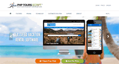 Desktop Screenshot of phptourscript.com
